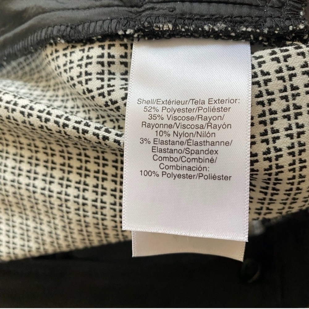~DKNY Black and White Pants
